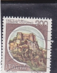Stamps Italy -  castillo del  cerro al volturno