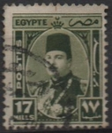 Stamps Egypt -  Rey Farouk