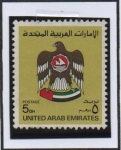 Sellos de Asia - Emiratos rabes Unidos -  Escudo d' Armas