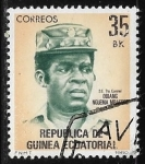 Stamps Guinea -  Heroes nacionales - Obiang Nguema Mbasogo