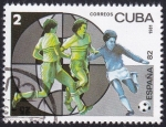 Sellos del Mundo : America : Cuba : Copa del Mundo, España '82