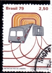Stamps Brazil -  Metro de Río de Janeiro