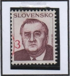 Stamps Slovakia -  Pres. Michal Kovac