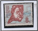 Stamps Slovakia -  Jan Andrej Segner