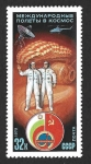 Stamps Russia -  4748 - Vuelo Espacial Conjunto Soviético-Búlgaro