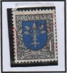Stamps Slovakia -  Armas d' Dubnica