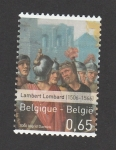 Stamps Belgium -  Lambert Lombard, pintor