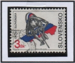 Stamps Slovakia -  Ciclismo