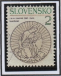 Stamps : Europe : Slovakia :  Madona y Niño