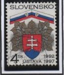 Sellos de Europa - Eslovaquia -  5 Aniv. Constitución