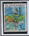 Stamps Slovakia -  No a l' Drogas