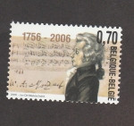 Stamps Belgium -  250 Aniv. del nacimiento de W. A. Mozart
