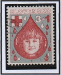 Stamps Slovakia -  Cruz Roja Eslovaka
