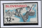 Stamps : Europe : Slovakia :  Juegos Unibersitarios