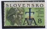 Stamps Slovakia -  Sts. Cirilo y Metodio