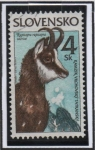 Stamps Slovakia -  Animales Protegidos: Rupicapra