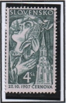 Sellos de Europa - Eslovaquia -  Cernova 1907
