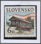 Stamps Slovakia -  Puente d' Madera