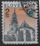 Stamps Slovakia -  Castillos e Iglesias: Nitra