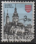 Sellos de Europa - Eslovaquia -  Castillos e Iglesias: Banska Bystrica