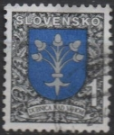 Stamps Slovakia -  Armas d' Dubnica