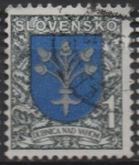 Stamps Slovakia -  Armas d' Dubnica