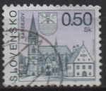 Stamps Slovakia -  Castillos e Iglesias: Bardejov