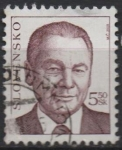 Stamps : Europe : Slovakia :  Pres. Rodolf Schster
