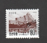 Stamps North Korea -  Hotel Ryanggang