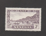 Sellos de Africa - Senegal -  Puente Faidherbe