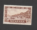 Stamps : Africa : Senegal :  Puente Faidherbe
