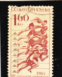 Stamps Czechoslovakia -  Spartakiada