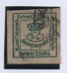 Stamps Spain -  Corona Real