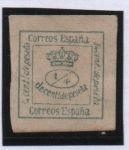 Stamps Spain -  Corona Real