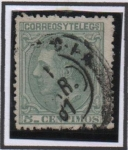 Stamps Spain -  Alfonso XII