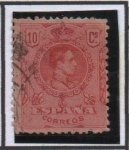 Stamps Spain -  Alfonso XIII