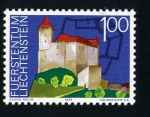 Sellos de Europa - Liechtenstein -  serie- Edificios característicos