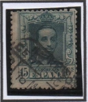 Stamps Spain -  Alfonso XIII