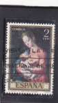 Stamps : Europe : Spain :  La Virgen y el niño(Morales)(48)