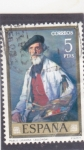 Stamps : Europe : Spain :  Pablo Uranga (Zuloaga)(48)