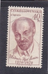Sellos de Europa - Checoslovaquia -  Vladimir Iljic Lenin