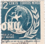 Stamps Mexico -  Por la Paz del Mundo 