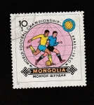 Stamps Mongolia -  Campeonato mudial fútbol 1950