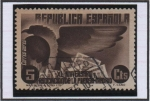 Stamps Spain -  Alegoría d' l' Prensa