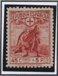 Stamps Spain -  Cruz Roja Española