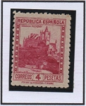 Stamps Spain -  Alcázar d' Segovia