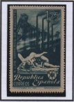 Stamps Spain -  Homenaje a l' Obreros d' Sagunto