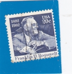 Sellos de America - Estados Unidos -  Centenario Franklin D. Roosevelt