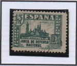 Stamps Spain -  Basilica d' Pilar