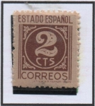 Sellos de Europa - Espaa -  Cifras